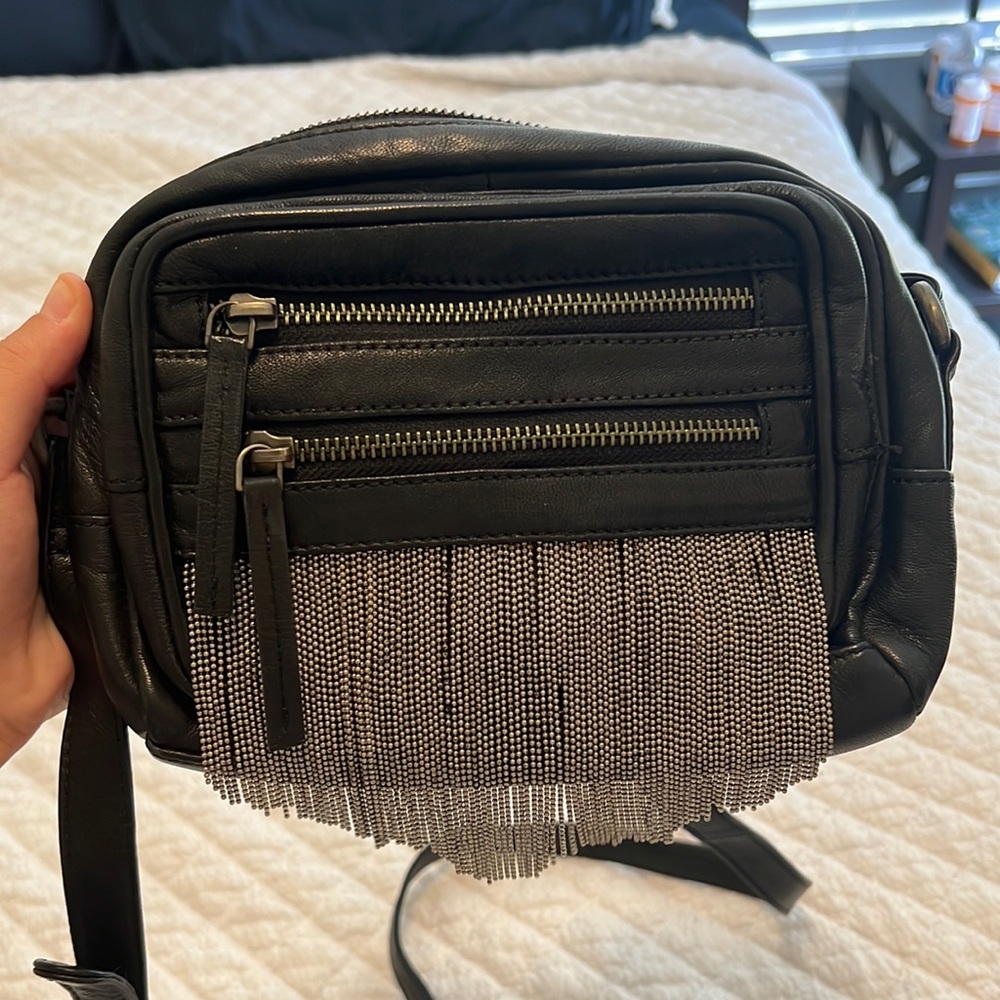 Free People Nora Fringe crossbody bag